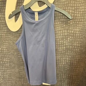 lululemon athletica Periwinkle Blue Athletic Tank Top